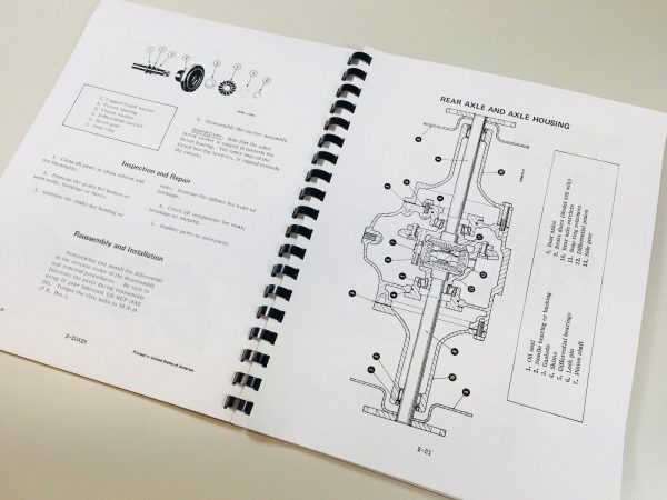 Cub Cadet 682 Chassis Garden Tractor Kohler Kt17 Engine Service Manual Set - Image 4