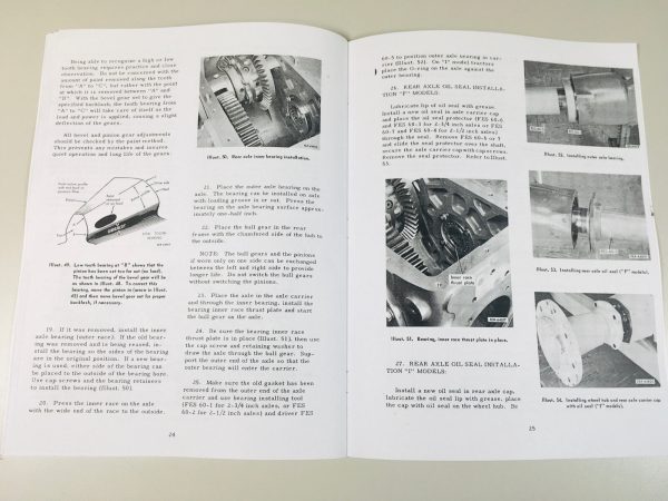 International 340 460 504 606 Tractor Transmission Final Drive Service Manual - Image 5