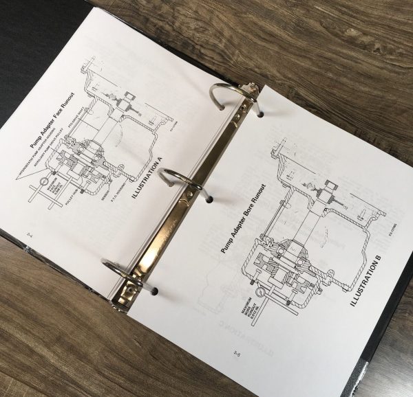 International 1440 1460 1480 Combine Service Manual Set Repair Shop Book - Image 4