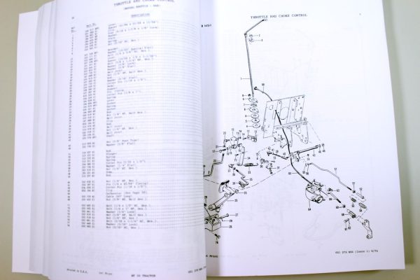 Massey Ferguson Mf30 Industrial & Turf Tractor Parts Catalog Manual 1970-1976 - Image 7