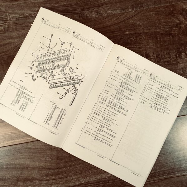 International 403 615 Combine Engine Service Parts C-263 6 Cyl. Manual Set Shop - Image 10