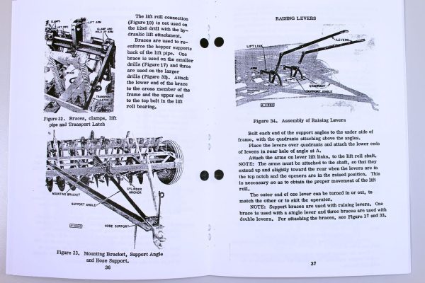 Case D Series Plain Grain Drill Owners Operators Manual Book Maintenance - Image 7