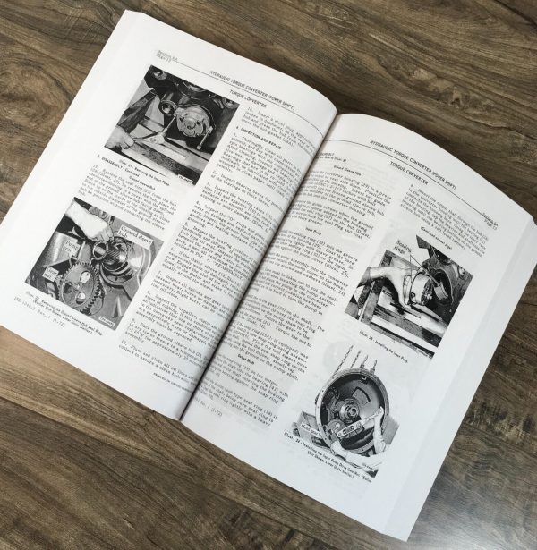International TD25-B & TD-30 Crawler Tractor Service Manual Set Repair Shop Book - Image 12