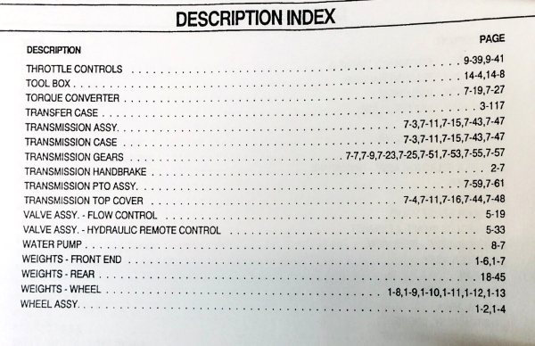 Ford 340A 540A Tractor 745 Loader 765 Backhoe Service Parts Operator Manual Set - Image 3