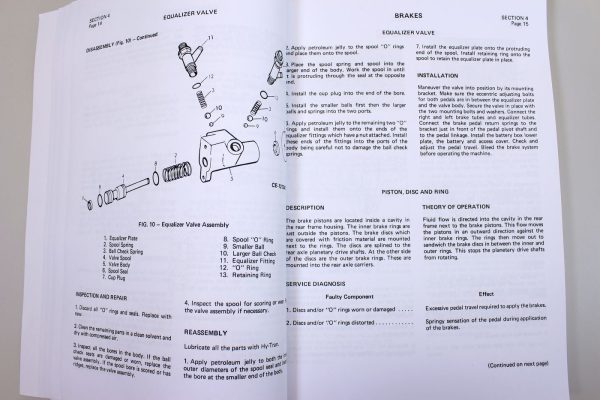International 250A Tractor Loader Backhoe Service Repair Shop Manual Technical - Image 6