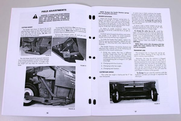 New Holland 474 Haybine Mower Conditioner Service Operators Owner Manual Repair - Image 8