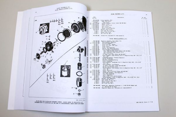 Massey Harris Ferguson 44 Gas And Lp Tractor Parts Manual Catalog Book 40001 Up - Image 6