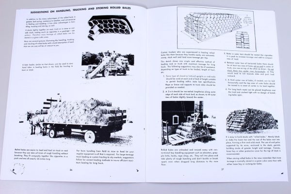 Allis Chalmers Ac Roto Baler Operators And Parts Manual Owners Instructions - Image 8