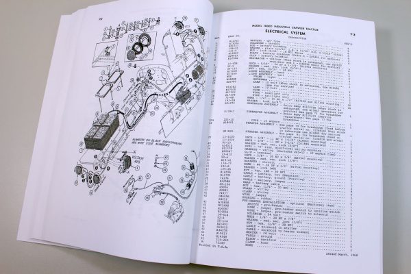 Case 1000D Industrial Crawler Tractor Sn 7103001 & Up Parts Catalog Manual C1043 - Image 8