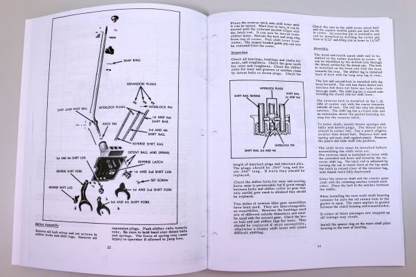 Set Allis Chalmers Wc Wf Tractor Service Repair Manual Parts Catalog Technical - Image 10