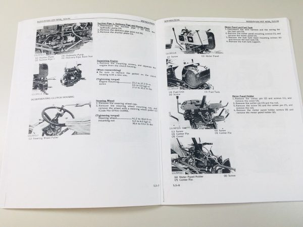 Kubota B7200Hstd Tractor Service Repair Manual Parts Catalog Shop Set Overhaul - Image 6