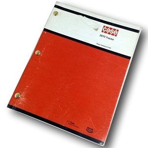 J I Case 2870 Traction King Tractor Parts Catalog Manual No. A1333 New Print