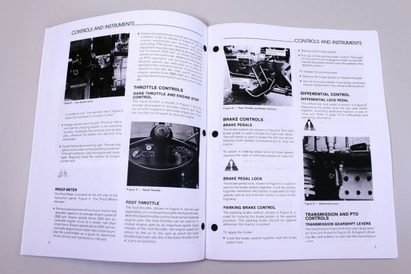 Ford 1500 Tractor Owners Operators Manual Parts Catalog Set - Image 3