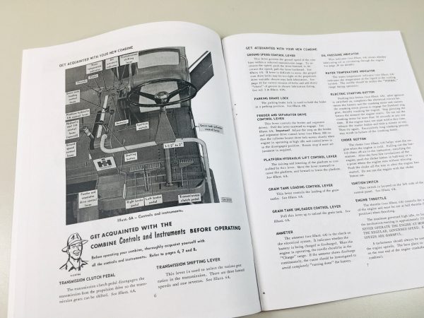 International Mccormick 203 Combine Owner Operators Manual Book Maintenance - Image 5