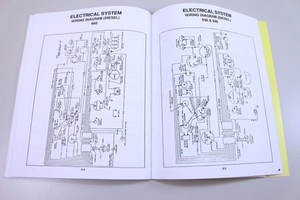 Mustang 930 Skidsteer Loader Service Parts Manual Catalog Shop Book Set Overhaul - Image 8