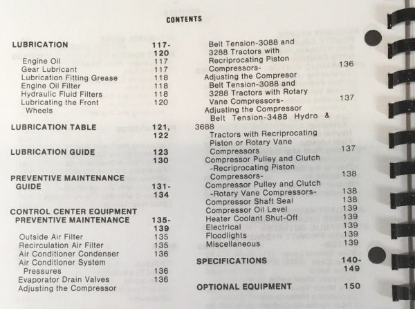 International 3488 Hydro Tractor Service Parts Operators Manual Set Repair Shop - Image 7