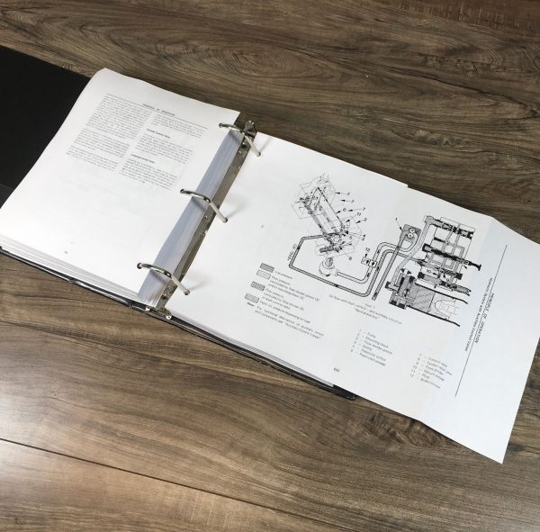 International 1056 1056Xl 1255 Tractor Service Manual Repair Shop Book Overhaul - Image 8