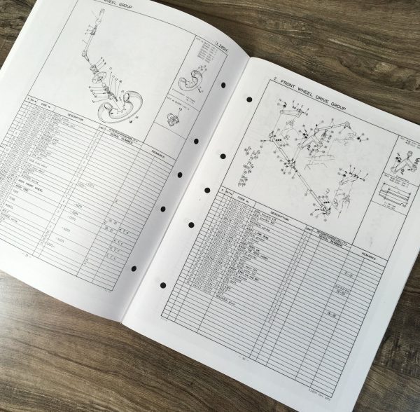 Kubota L245H High Clearance Tractor Parts Manual Catalog Assembly Schematics - Image 7