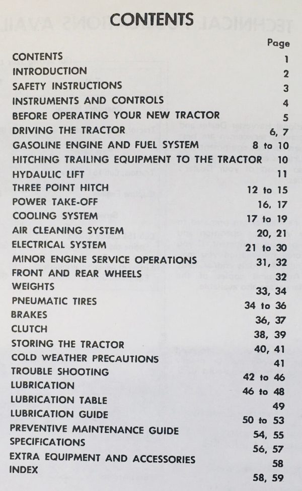 International Farmall Cub 154 Lo-Boy Tractor Operators Owners Manual - Image 2
