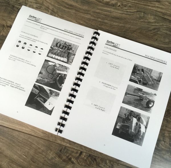 Carlton Model 2300-4 Stump Grinders Operators Manual Owners Book Maintenance - Image 5