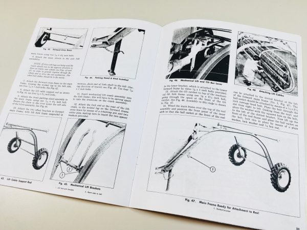 Massey Ferguson Mf 36 Side Delivery Rake Owner Operators Manual Hay - Image 5