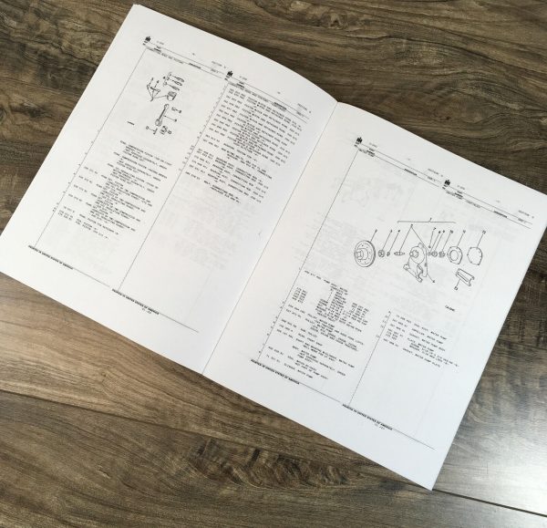 International C200 4 Cyl.Gas Engine Service Parts Manual Set For 544 574 Tractor - Image 4