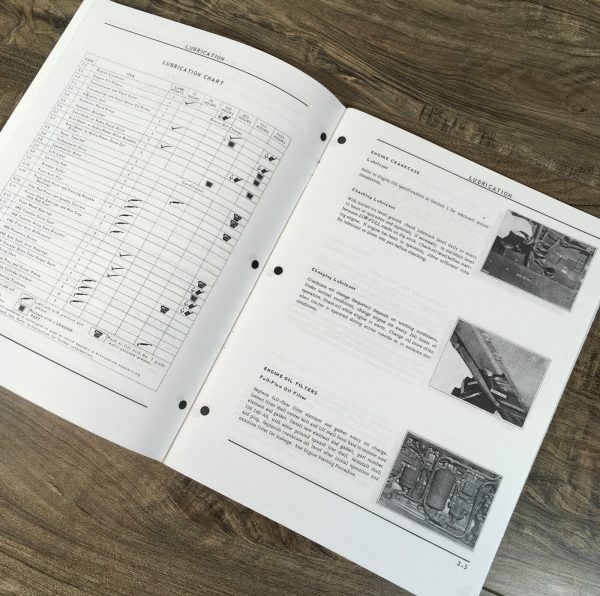 Oliver 1955 Tractor Operators Manual Owners Book Maintenance Adjustments Lube - Image 4