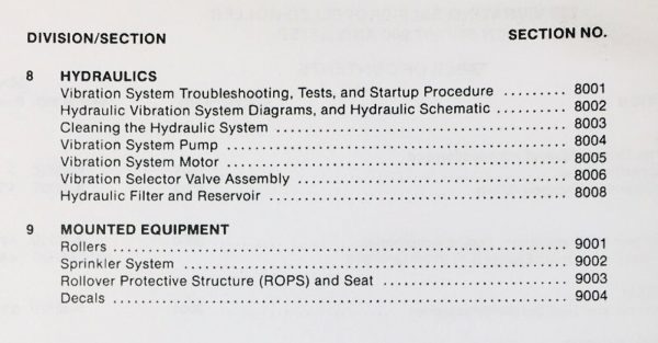 Case 752 Roller Deutz Engine Service Technical Manual Repair Shop In Binder - Image 3