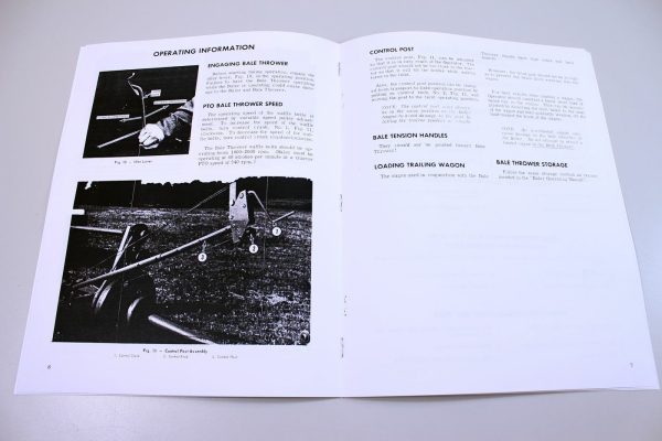 Massey Ferguson Mf 22 Pto Bale Thrower Owners Operators Manual Maintenance - Image 4