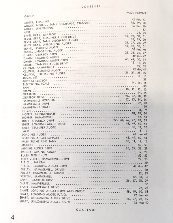 New Holland 353 Grinder Mixer Parts Manual Catalog Book Assembly Schematic - Image 2