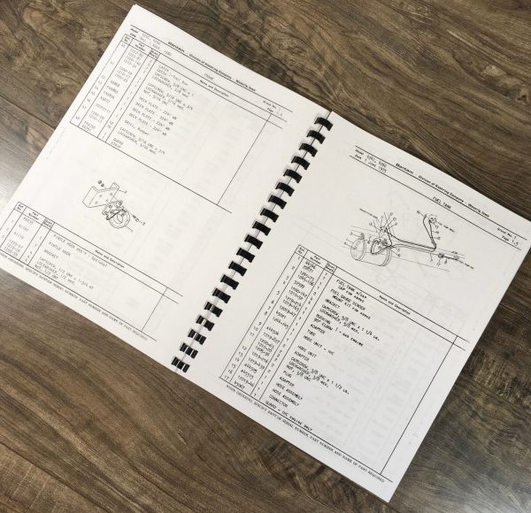 Bantam Koehring 424C 426C Carrier Truck Parts Manual Catalog Book Assembly - Image 3