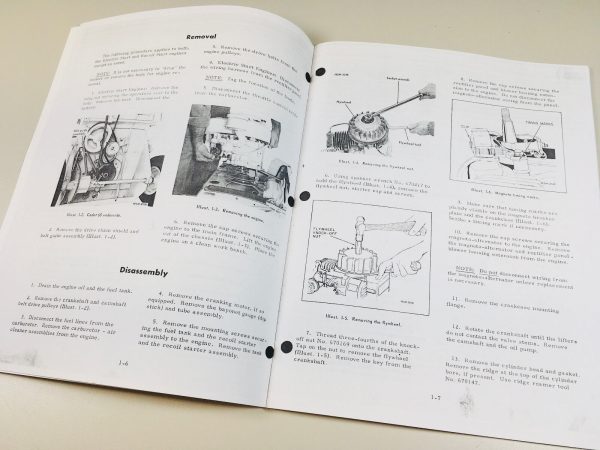 International Harvester Cub Cadet 60 Riding Mower Garden Service Repair Manual - Image 3