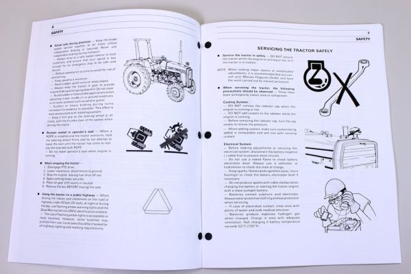 Massey Ferguson Mf 231 Tractor Owners Operators Manual Instruction Book Mf231 - Image 3