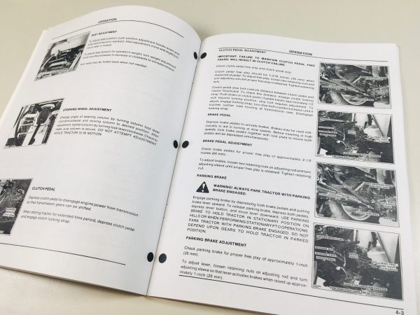 White Field Boss 2-75 Tractor Operators Manual - Image 4