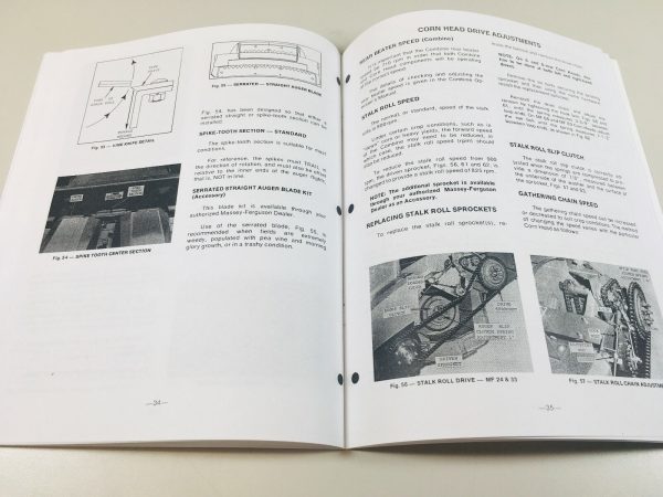 Massey Ferguson 33 43 63 83 Combine Quick-Attach Corn Head Operators Manual - Image 5