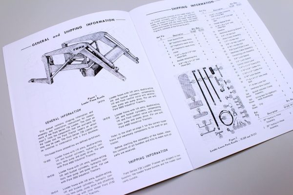 Ford Series 735 Loader Assembly Manual Industrial Equipment 4400 2130 4130 3500 - Image 3