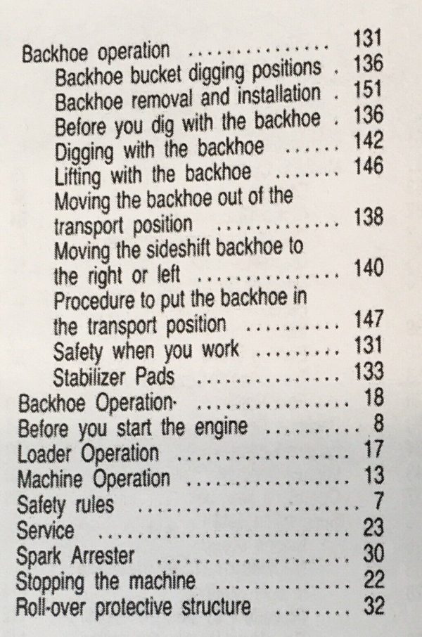 Case 580G Loader Backhoe Parts Manual Catalog Operators Owners Set Book - Image 5