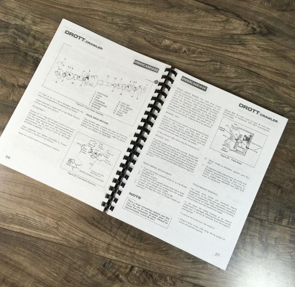 Case Drott 35 40 50 Series B Crawler Service Manual Repair Shop Technical Book - Image 5