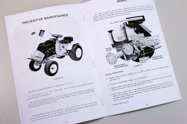 Case 220 222 444 Compact Tractor Operators Owner Manual & Parts Catalog 9702946+ - Image 5