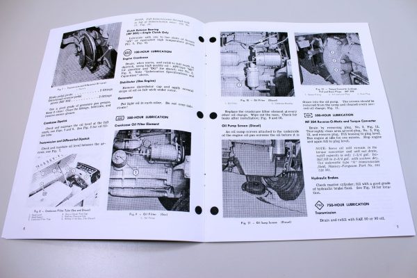 Massey Ferguson Mf 302 304 Gas Diesel Tractor Owners Operators Manual - Image 4