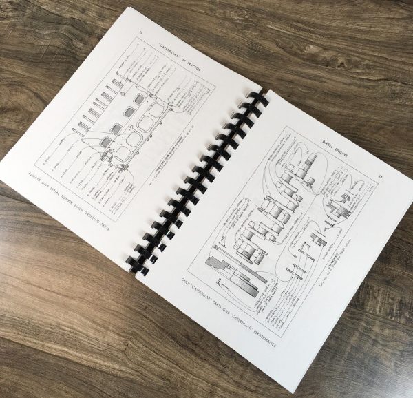 Caterpillar D7 Crawler Tractor Parts Manual Catalog Book Assembly SN 3T1-3T19999 - Image 6