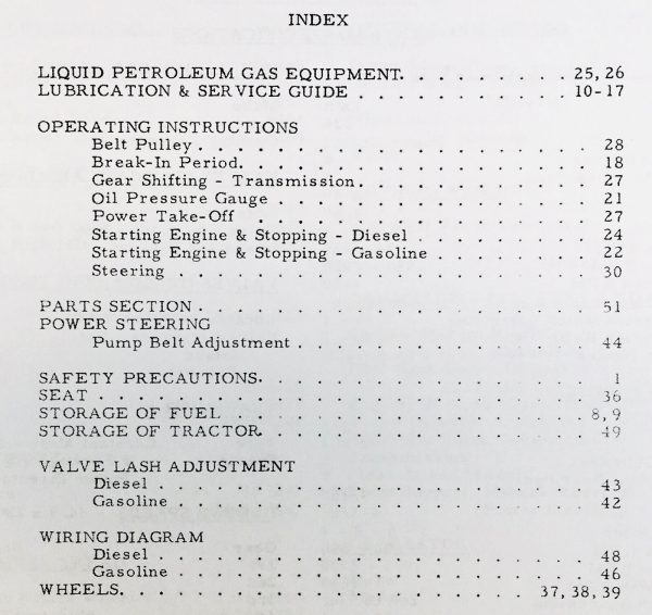 Allis Chalmers D-17 Series 3 Iii Tractor Service Repair Parts Operators Manual - Image 10