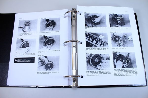 Set Case 1835 Uni-Loader Skid Steer Service Parts Catalog Manual Shop In Binder - Image 5