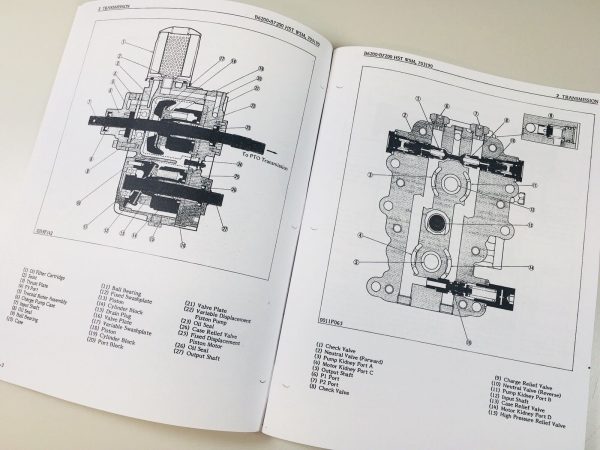 Kubota B7200Hstd Tractor Service Repair Manual Parts Catalog Shop Set Overhaul - Image 4