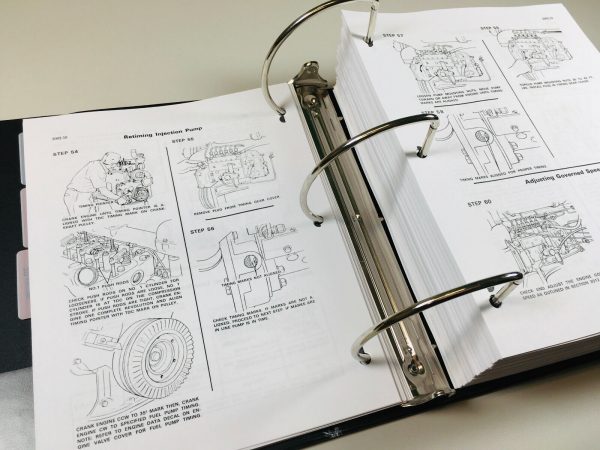 Case 1080 1080B Excavator Service Technical Manual Repair Shop In Binder - Image 4