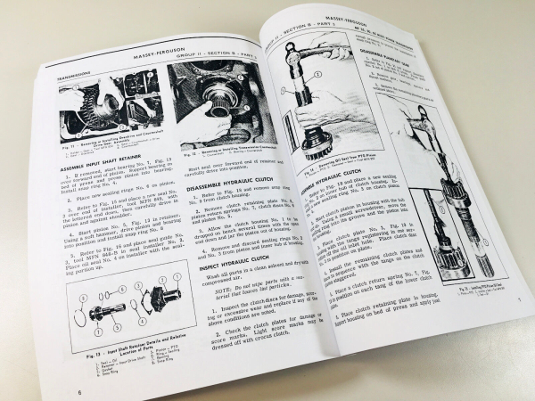 30 35 50 Tractor Service Manual Massey Ferguson MF 35 50 MF30 MF50 TO35 F-40 - Image 10