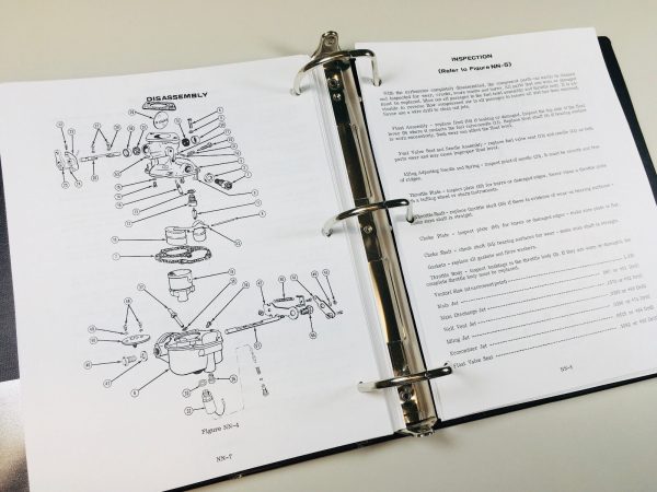 Case 740 741 742 743 744 Draft-O-Matic Tractor Service Manual Shop Book-Overhaul - Image 11