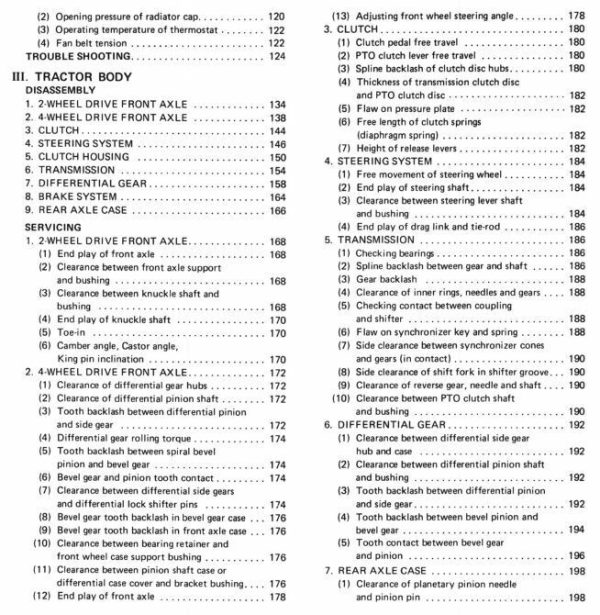 Kubota M4000Dt M4500Dt M5500Dt M6500Dt Tractor Workshop Service Repair Manual - Image 9