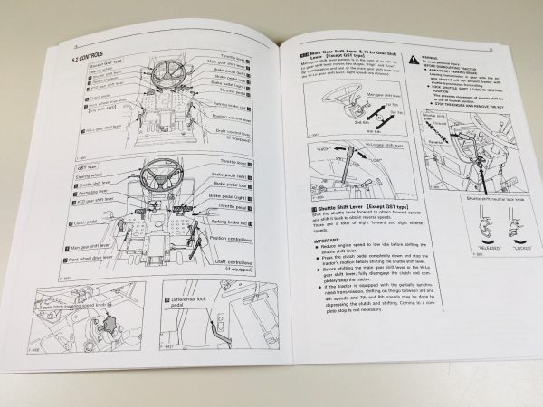 Kubota L2250 L2550 L2850 L3250 Tractor Operators Owners Manual Printed Book New - Image 5