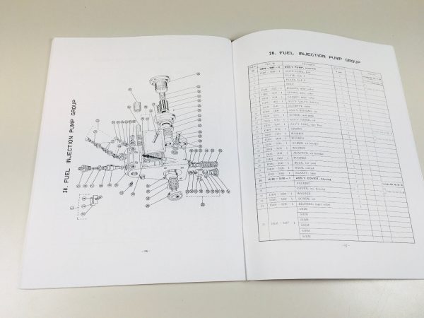 Kubota L260P Tractor Parts Assembly Manual Catalog Exploded Views Numbers - Image 6